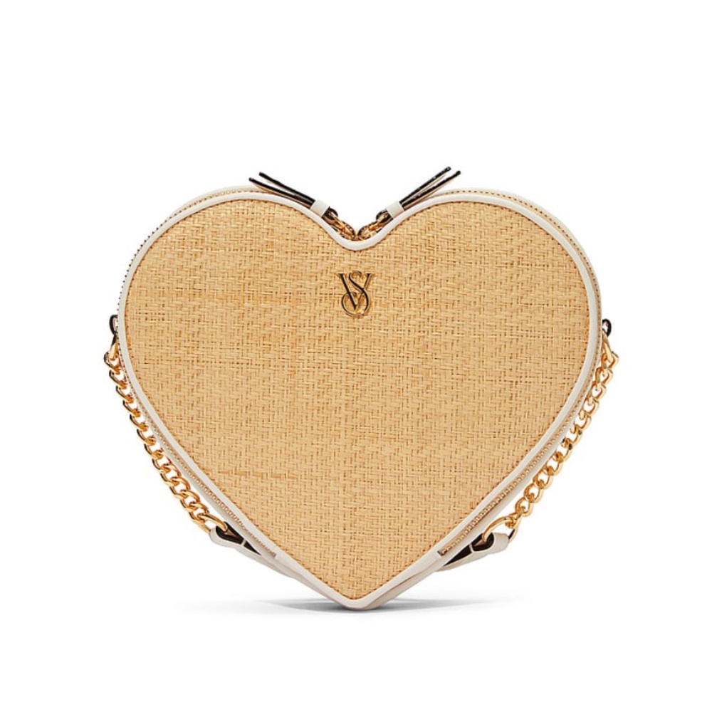 New with tags VS HEART straw bag